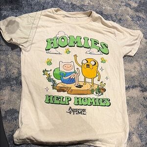 Adventure Time Cream Shirt